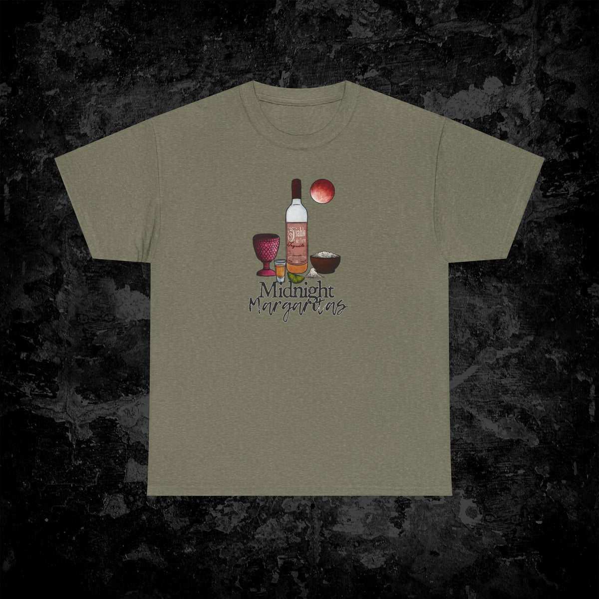 Midnight Margaritas-Unisex Heavy Cotton Tee
