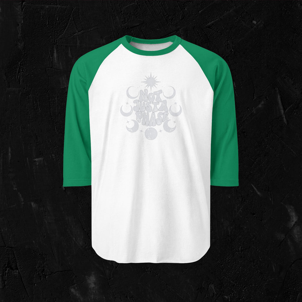 Unisex Three-Quarter Sleeve Raglan Shirt