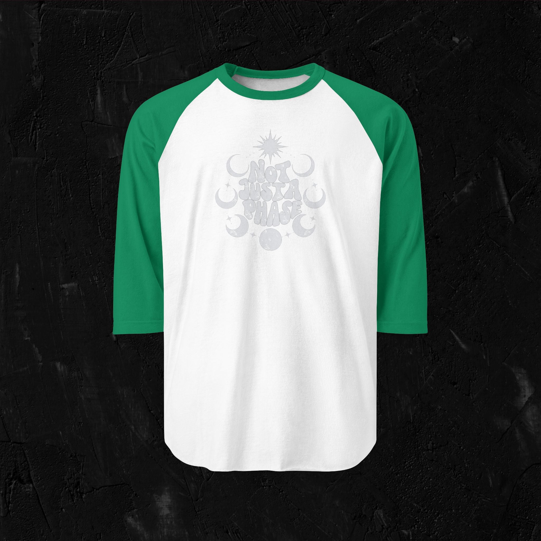 Unisex Three-Quarter Sleeve Raglan Shirt