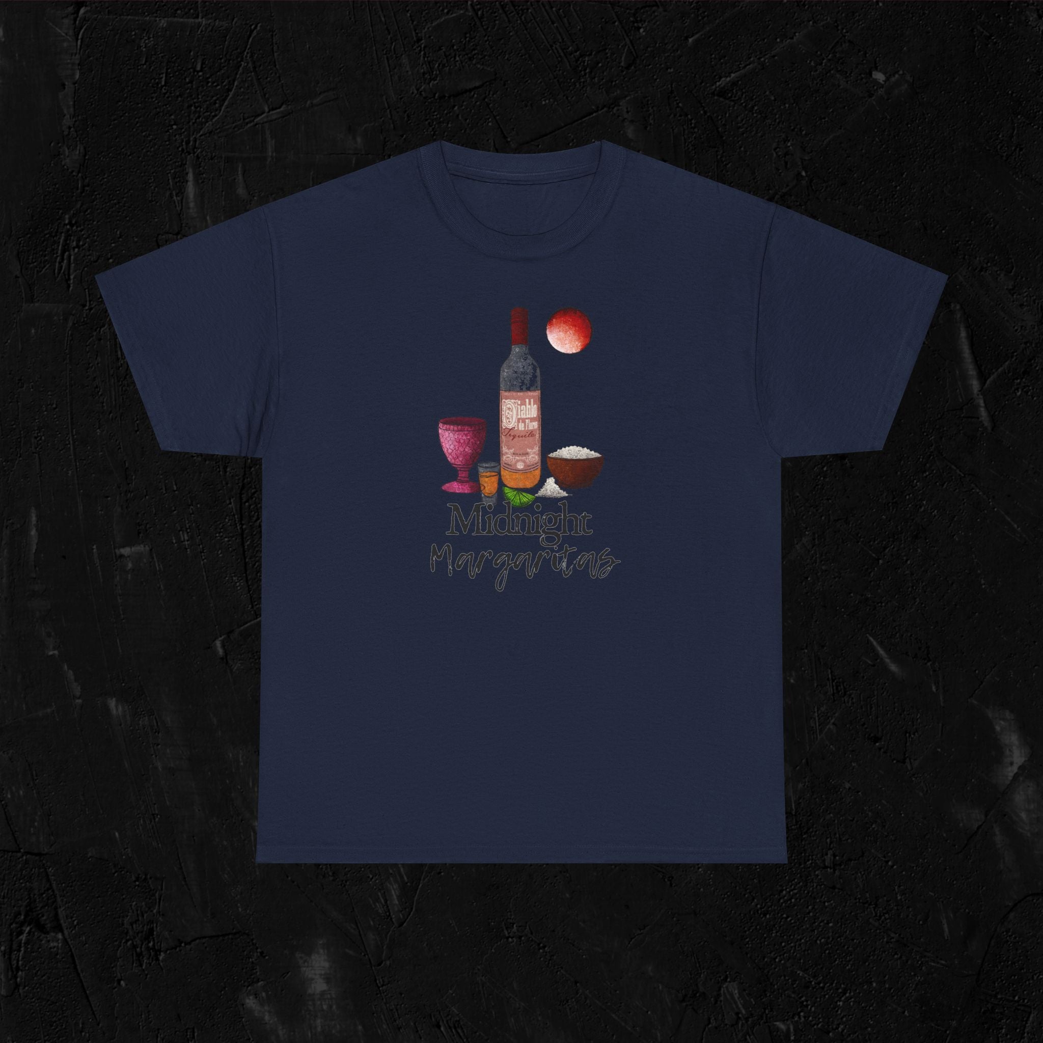 Midnight Margaritas-Unisex Heavy Cotton Tee