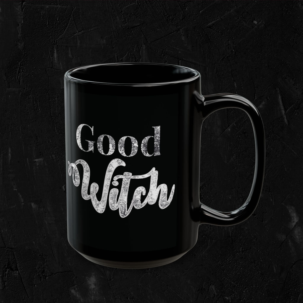 Good Witch Black Coffee Mug