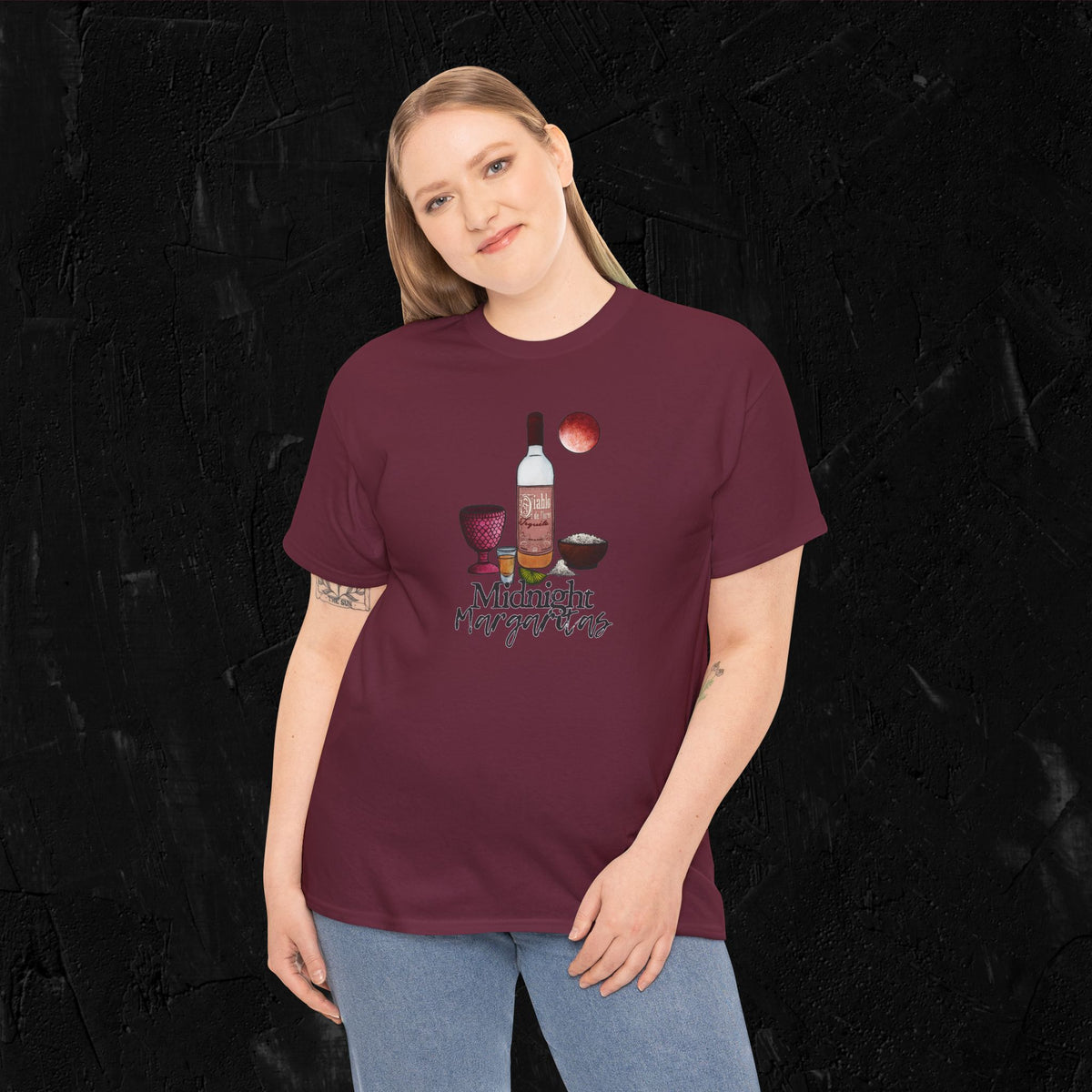 Midnight Margaritas-Unisex Heavy Cotton Tee