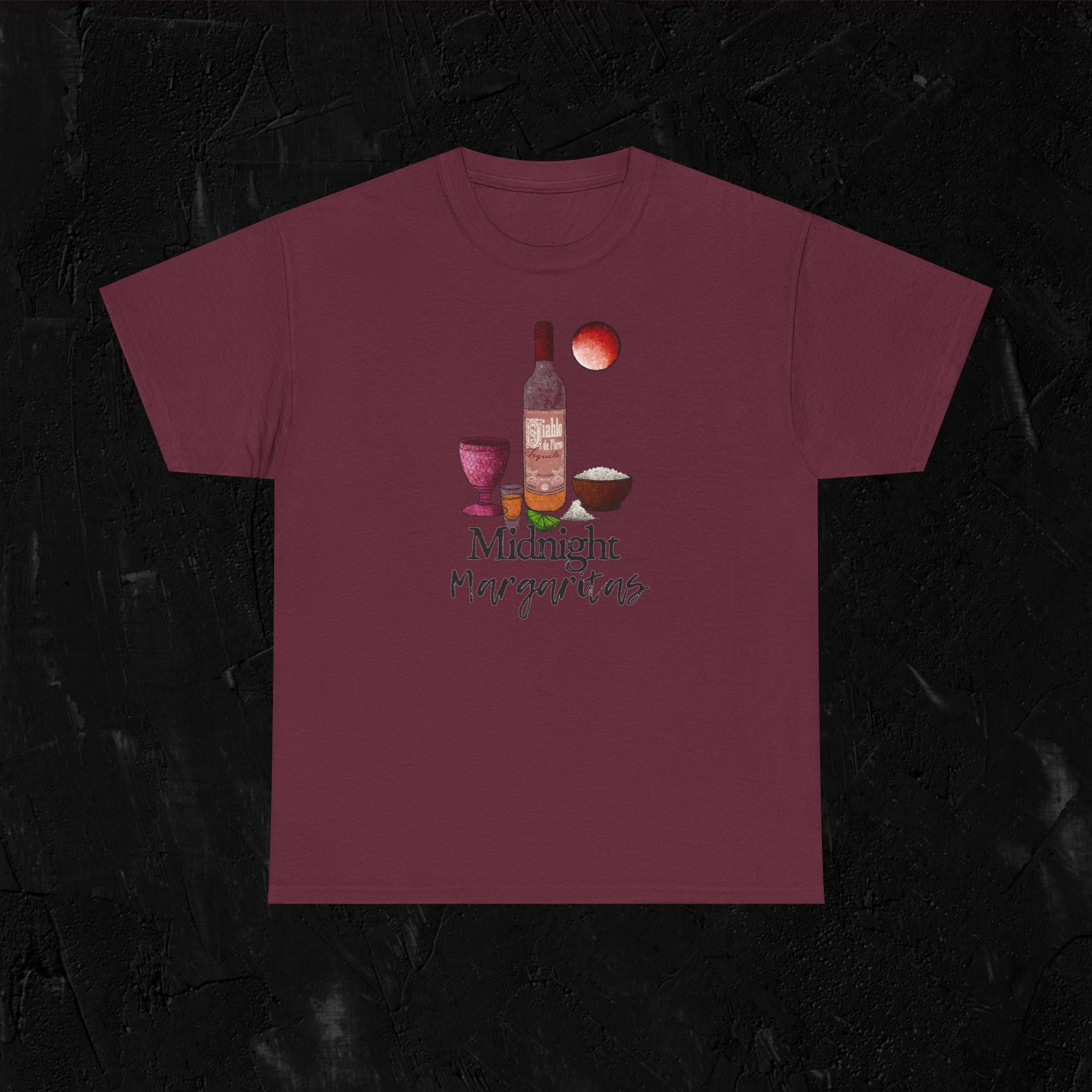 Midnight Margaritas-Unisex Heavy Cotton Tee