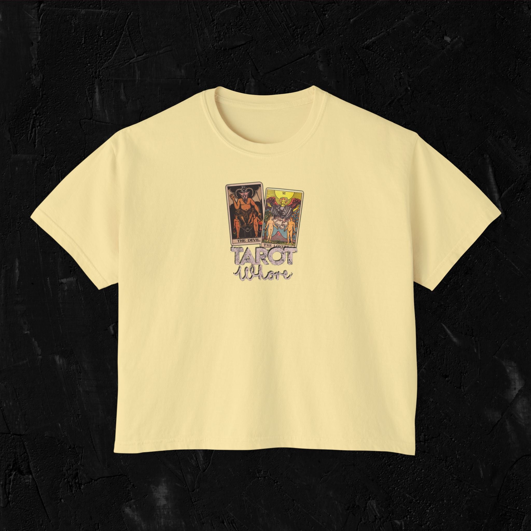 Tarot Whore Boxy Tee