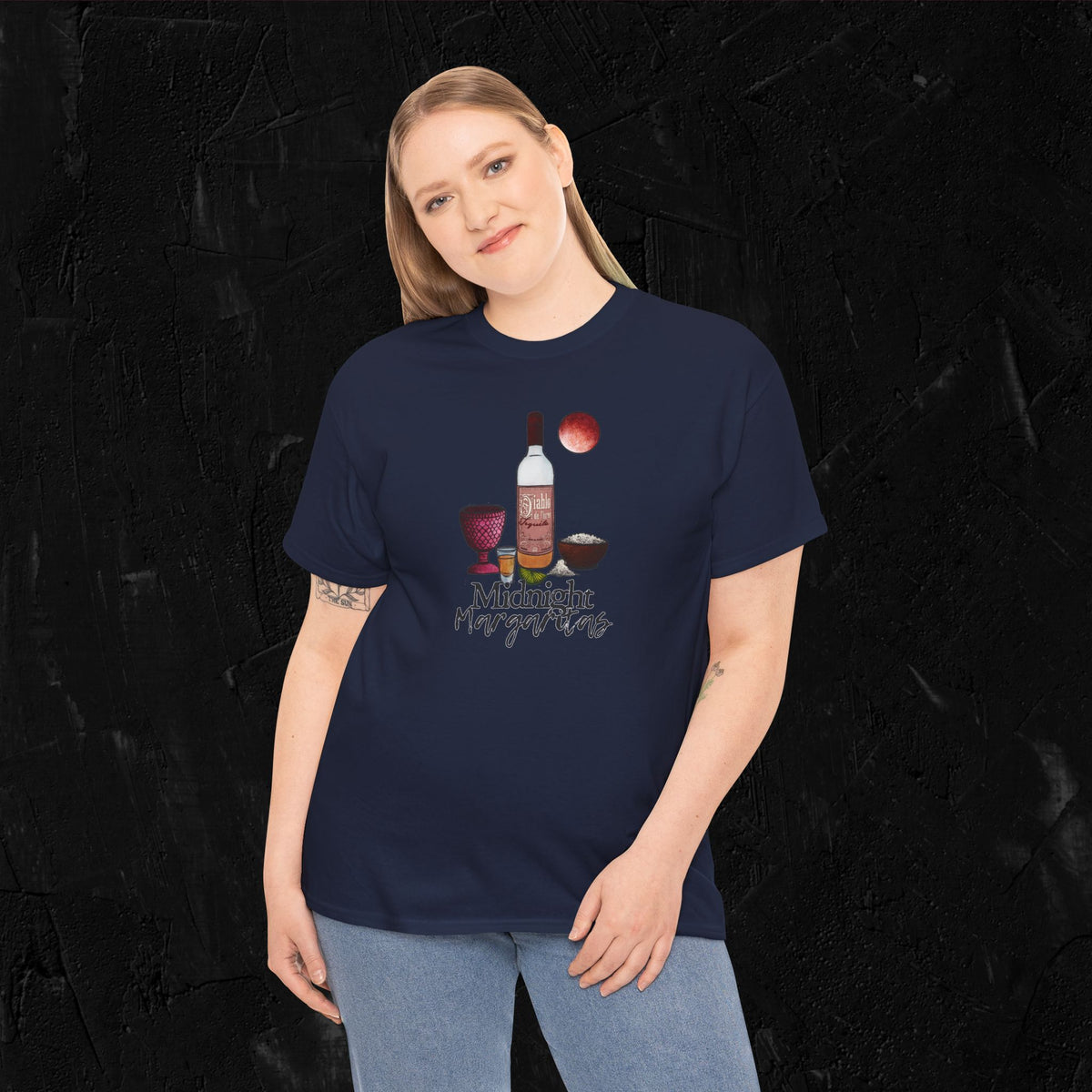 Midnight Margaritas-Unisex Heavy Cotton Tee