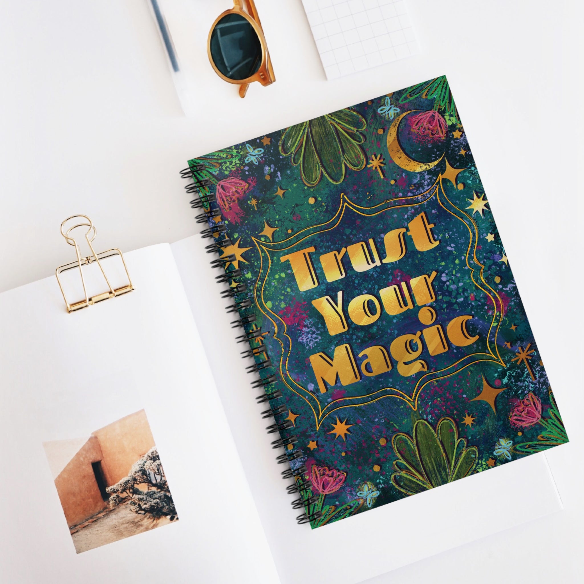 Trust your Magic Spiral Notebook