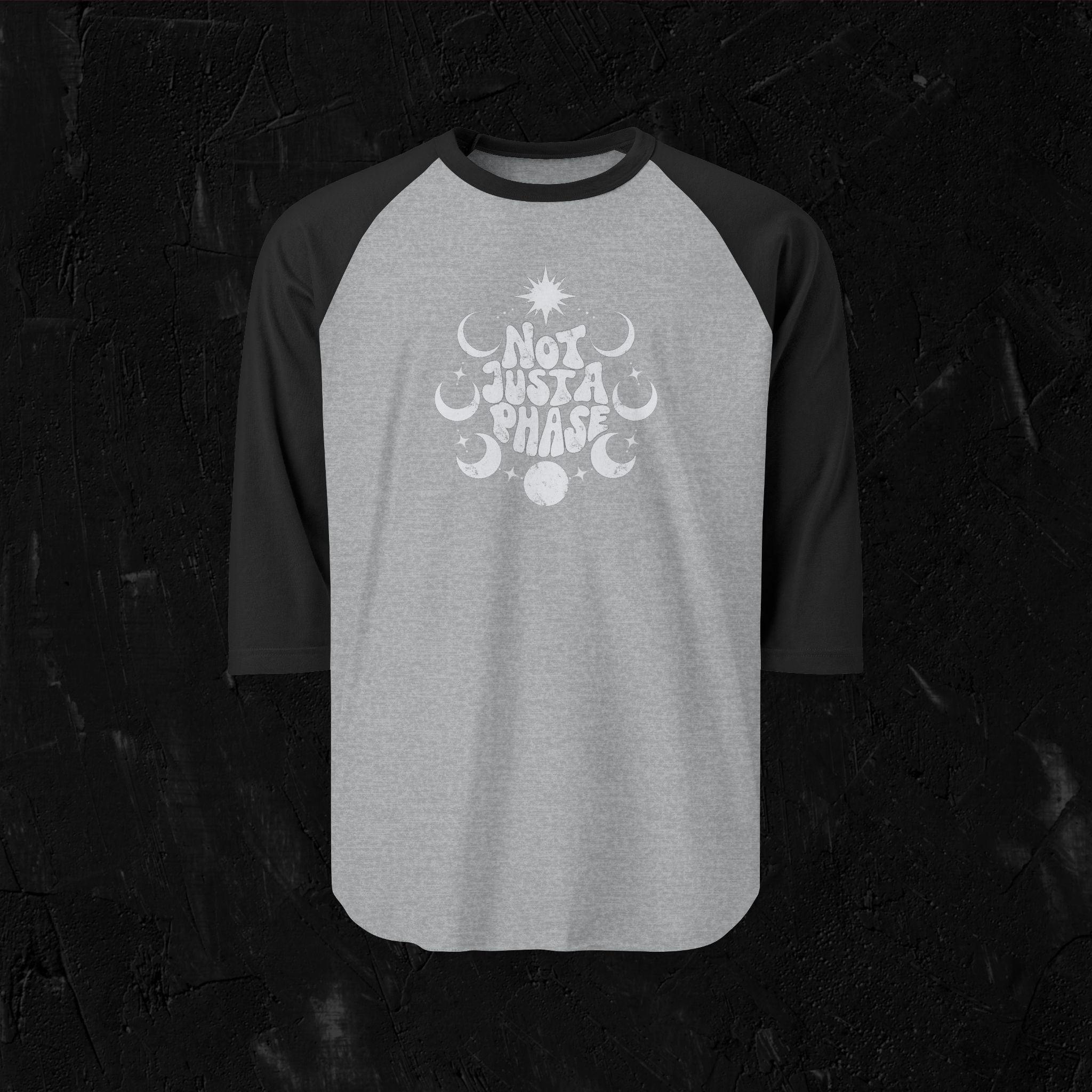 Unisex Three-Quarter Sleeve Raglan Shirt