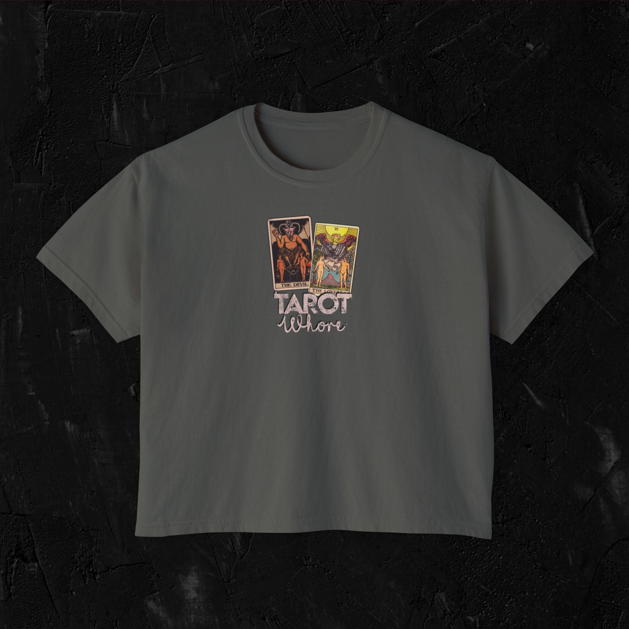 Tarot Whore Boxy Tee
