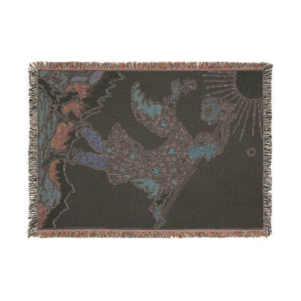 The Fool – Woven Tarot Throw