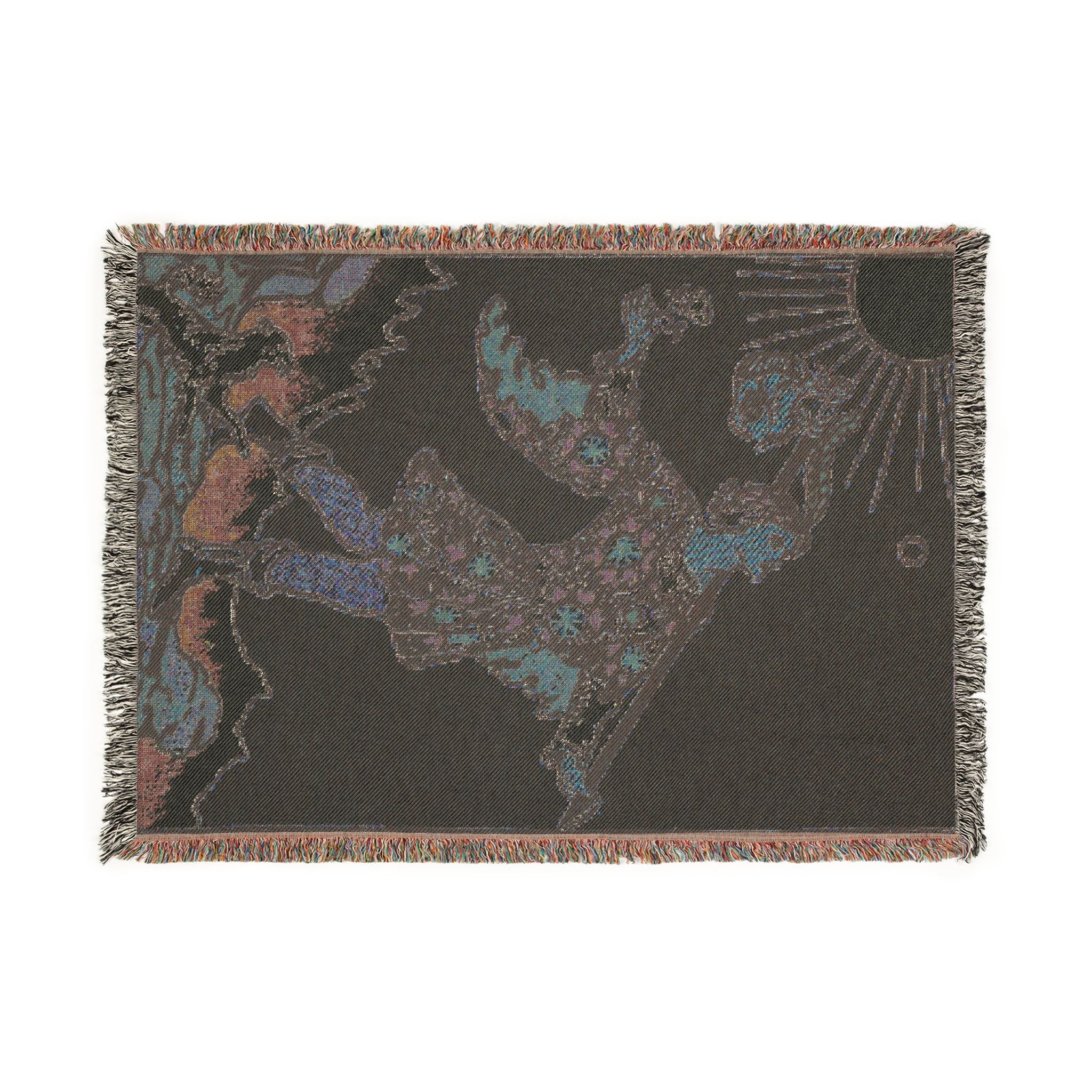 The Fool – Woven Tarot Throw