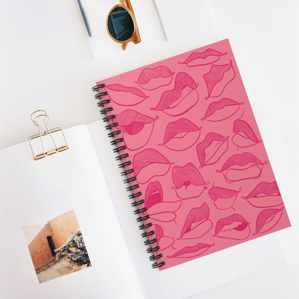 Lip Service - Spiral Notebook