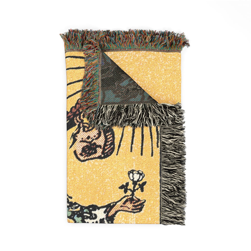 The Fool – Woven Tarot Throw