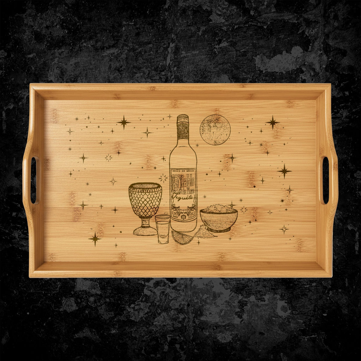 Midnight Margaritas Serving Tray
