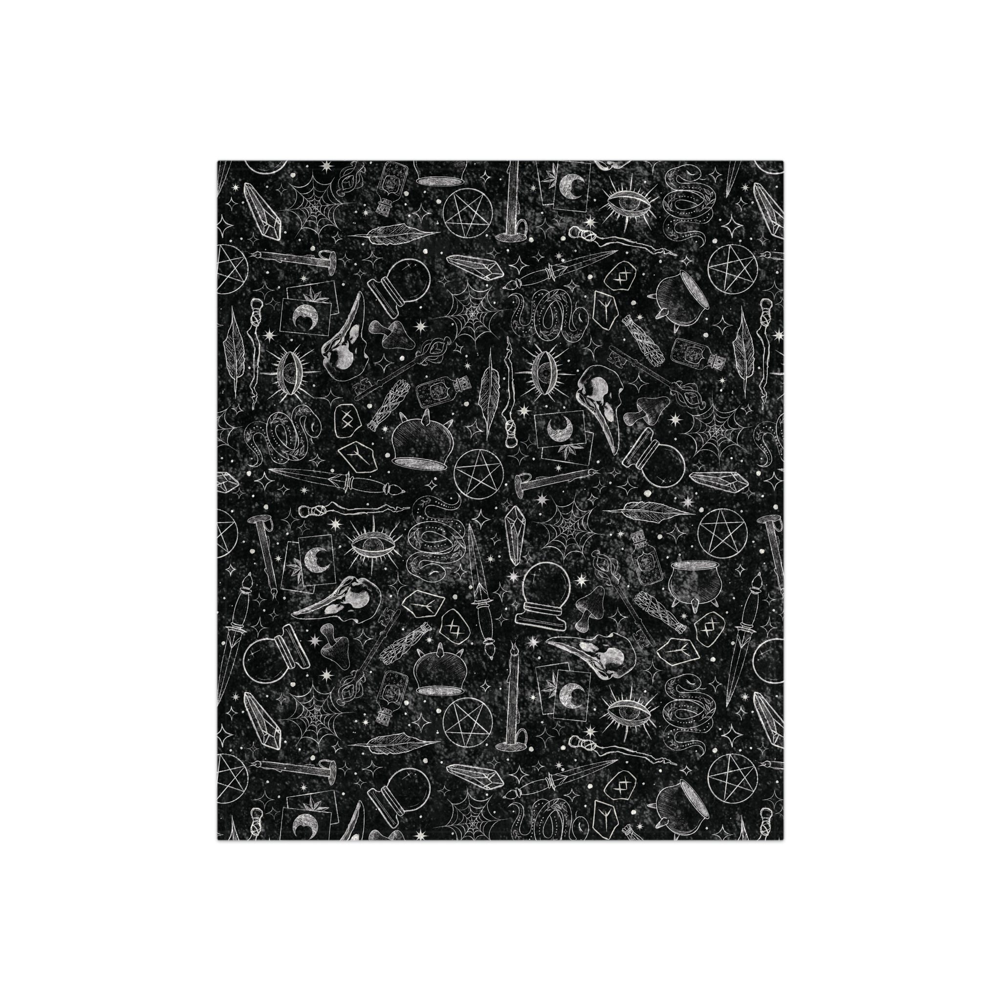 Relics & Runes Crushed Velvet Blanket