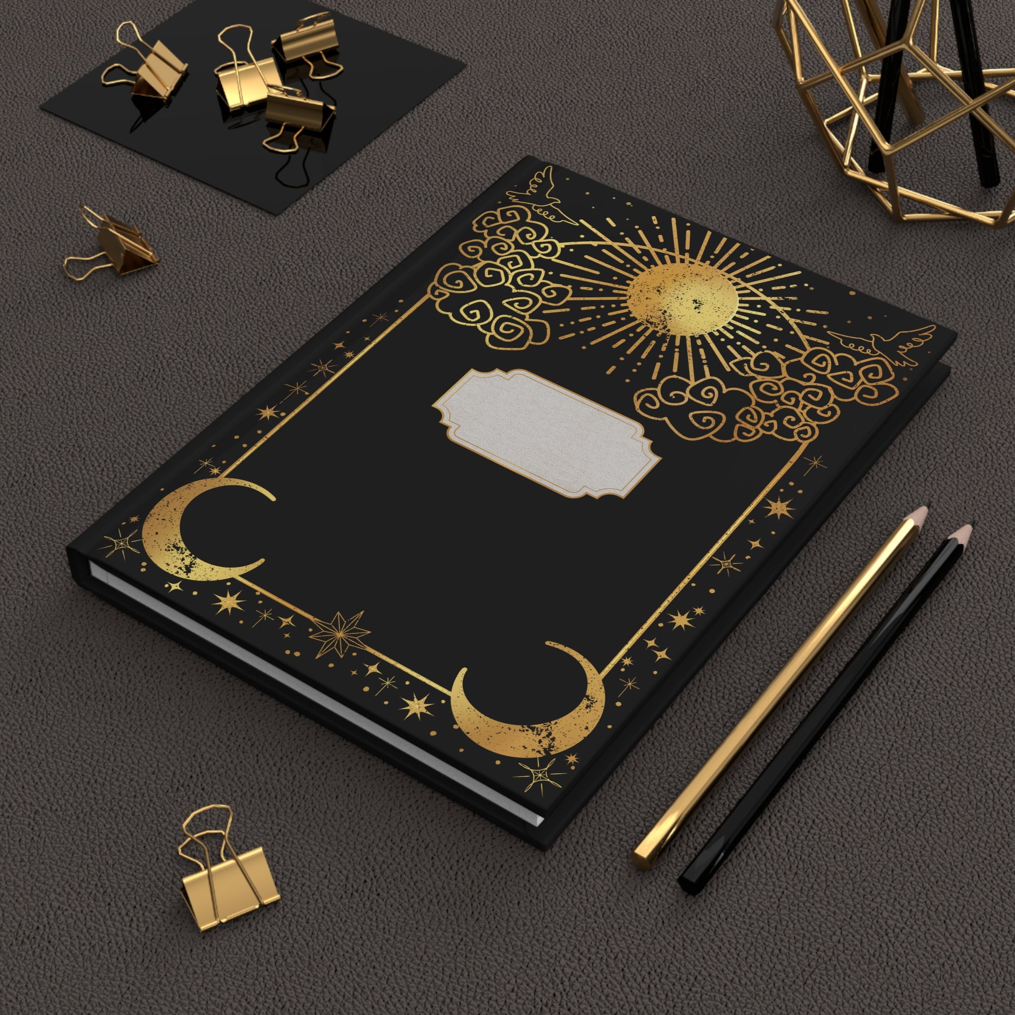 Day & Night Hardcover Journal