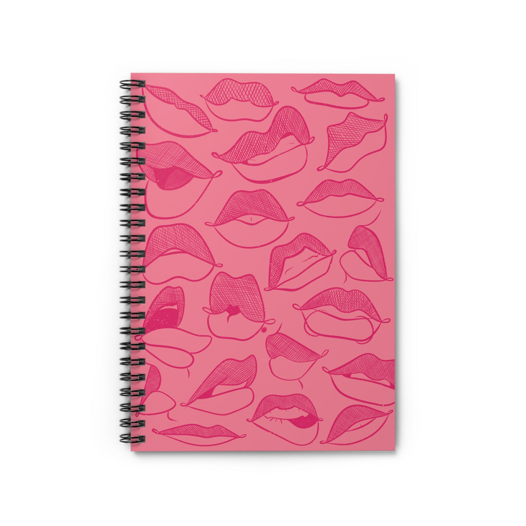 Lip Service - Spiral Notebook