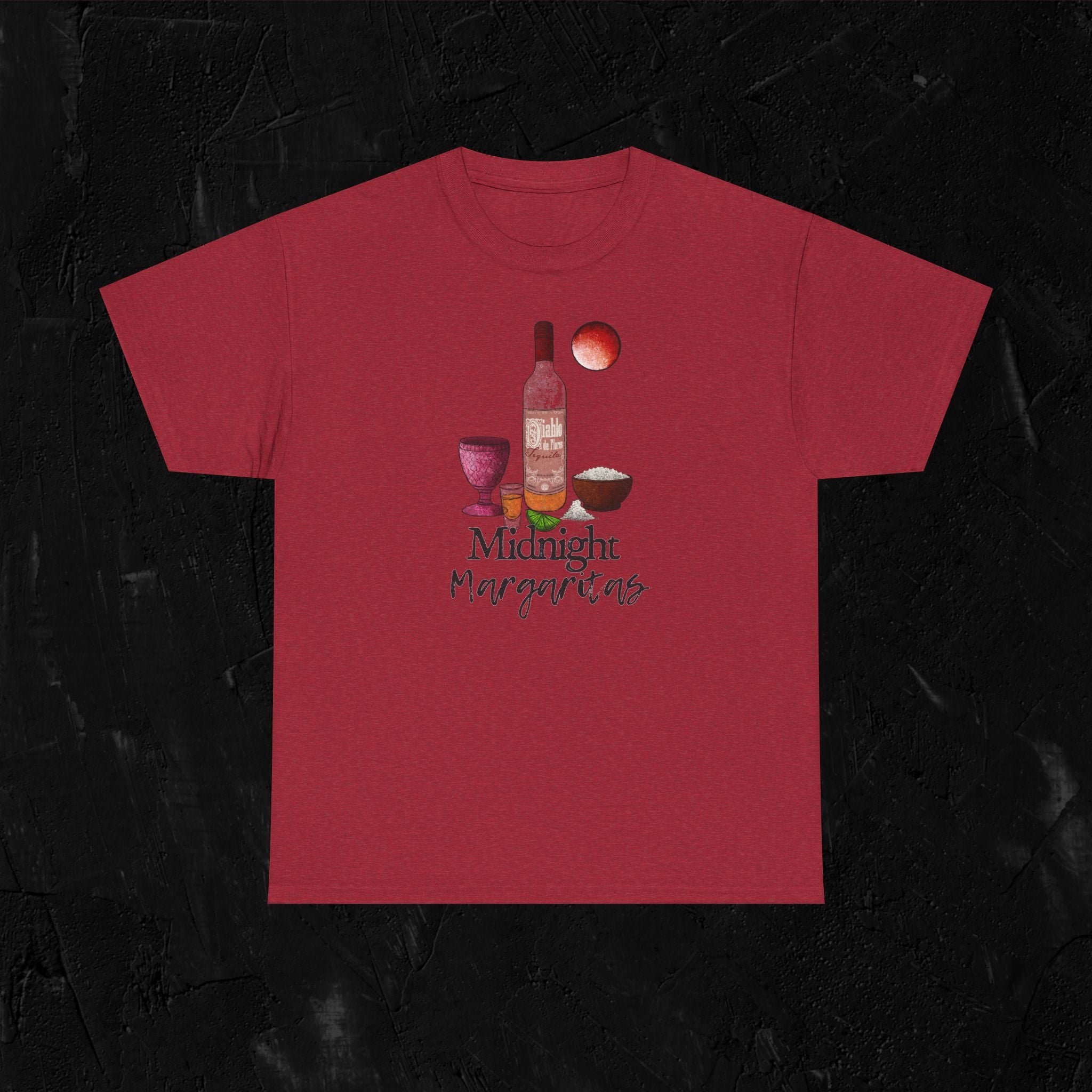 Midnight Margaritas-Unisex Heavy Cotton Tee