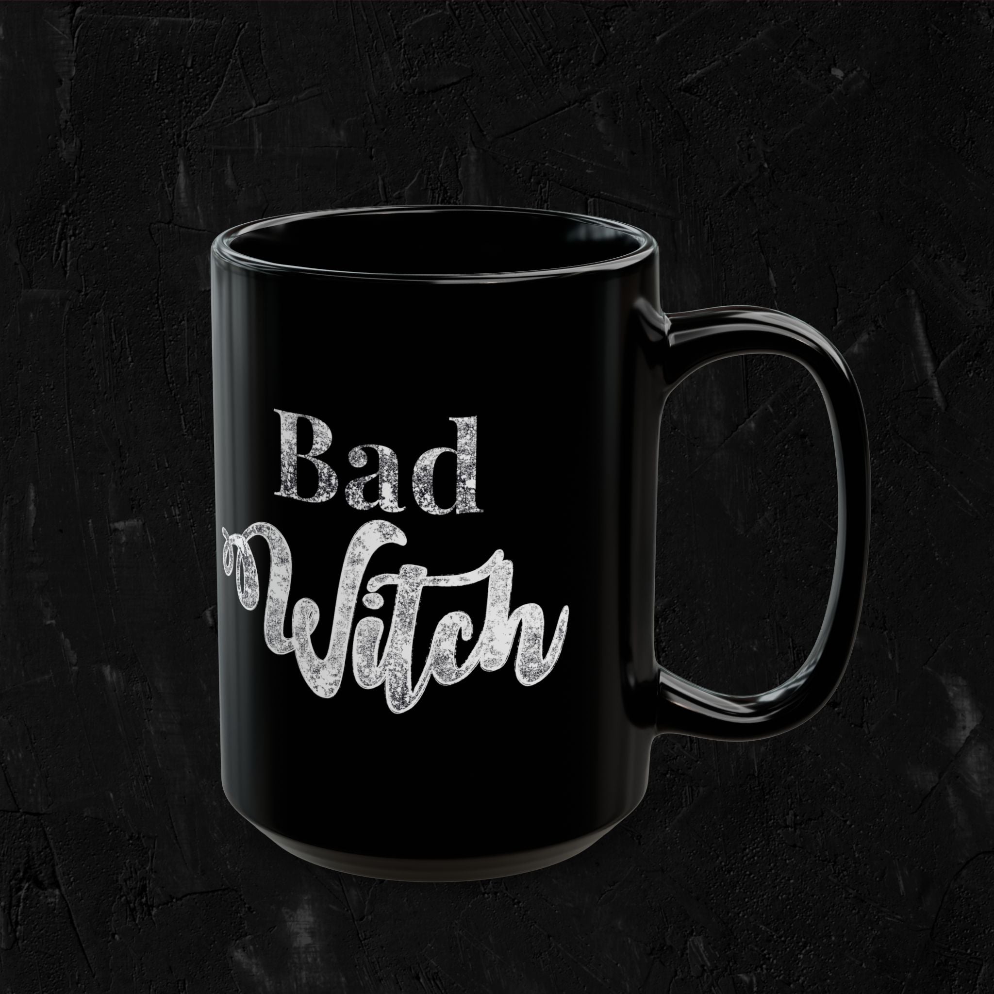 Bad Witch Black Coffee Mug