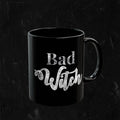 Bad Witch Black Coffee Mug