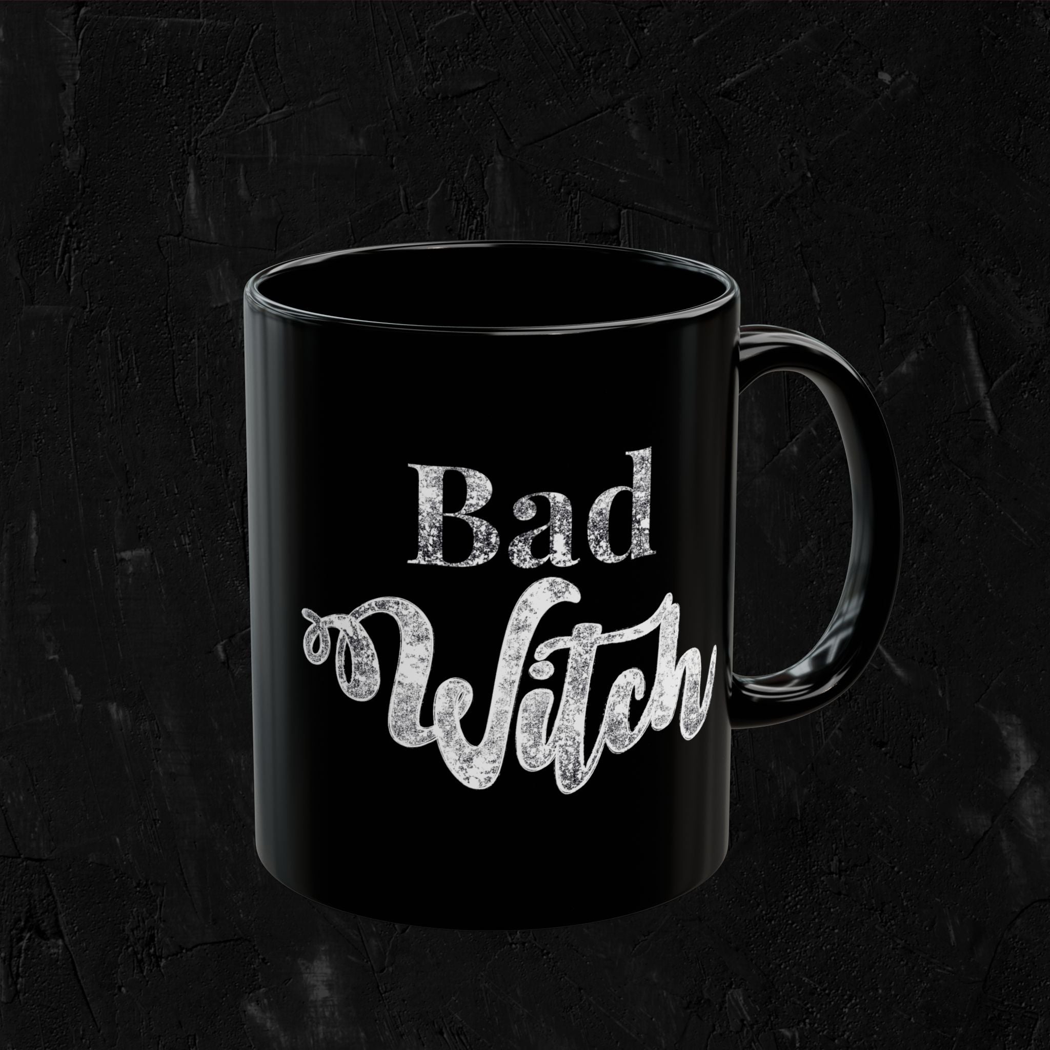 Bad Witch Black Coffee Mug