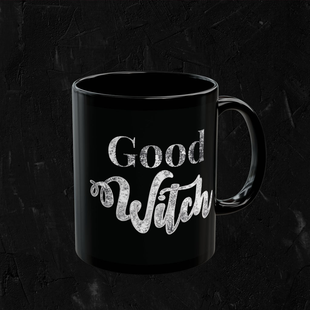 Good Witch Black Coffee Mug