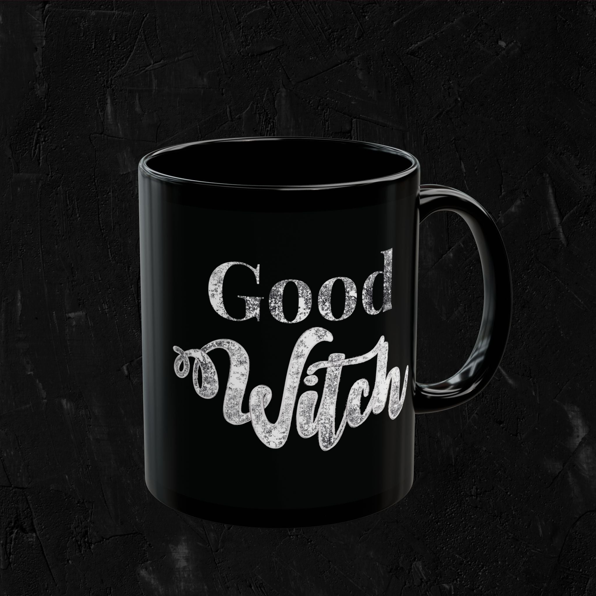 Good Witch Black Coffee Mug
