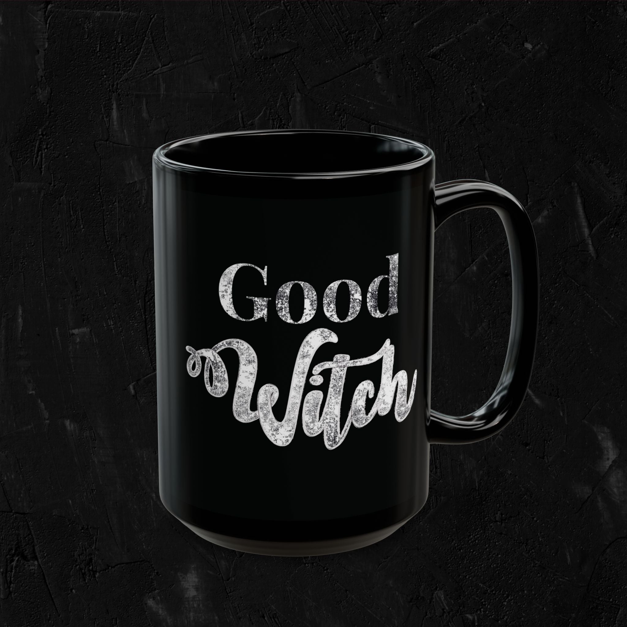 Good Witch Black Coffee Mug