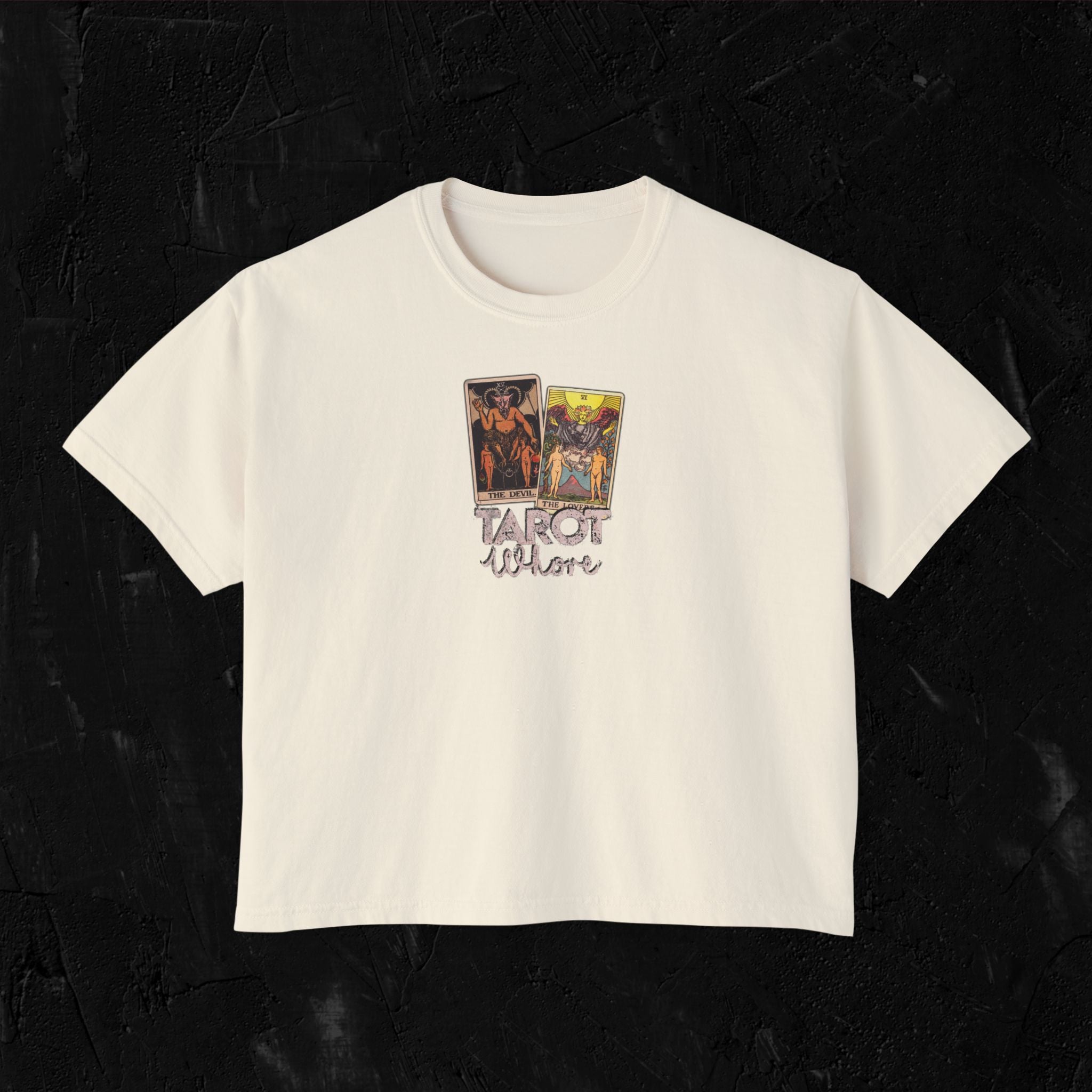 Tarot Whore Boxy Tee