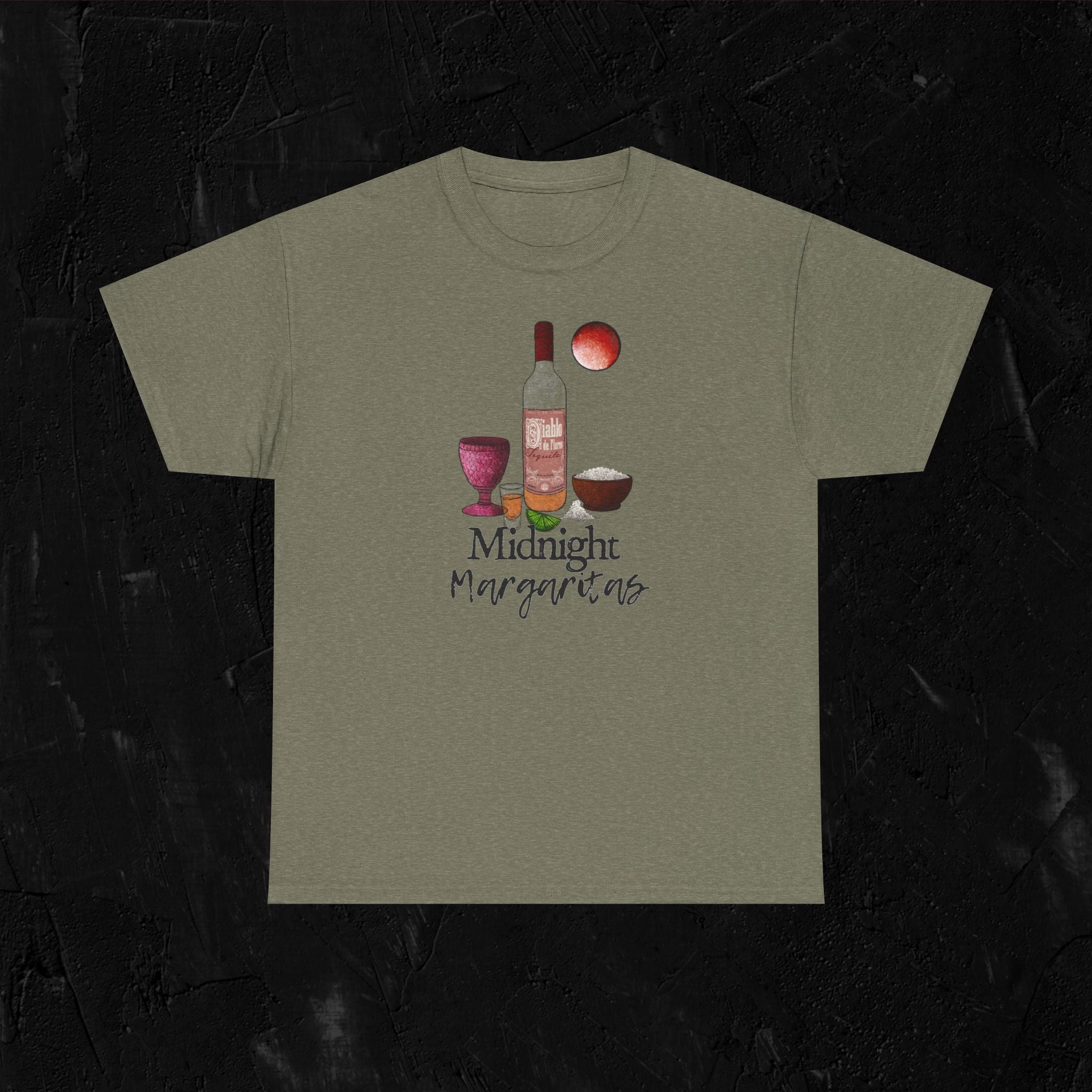 Midnight Margaritas-Unisex Heavy Cotton Tee