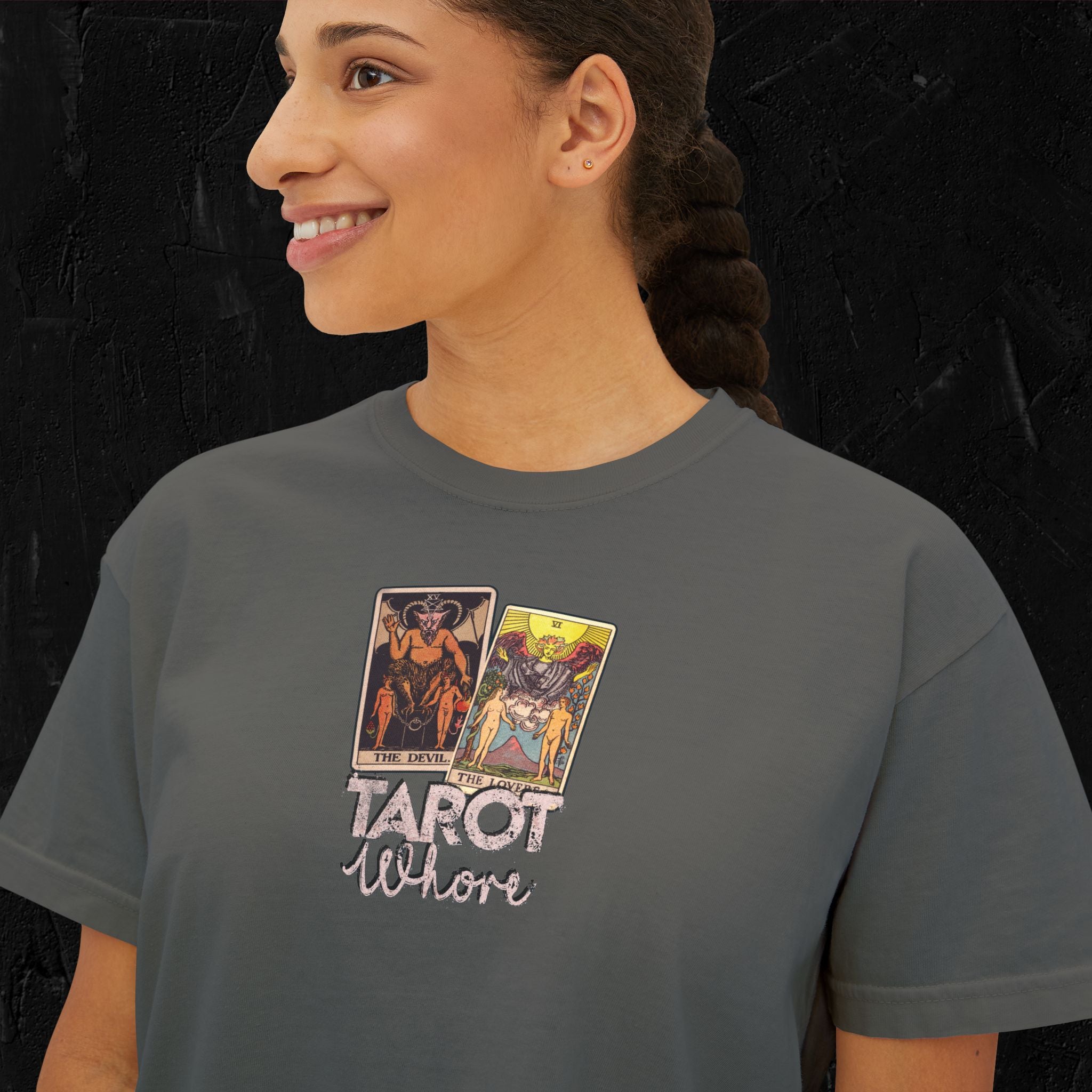 Tarot Whore Boxy Tee
