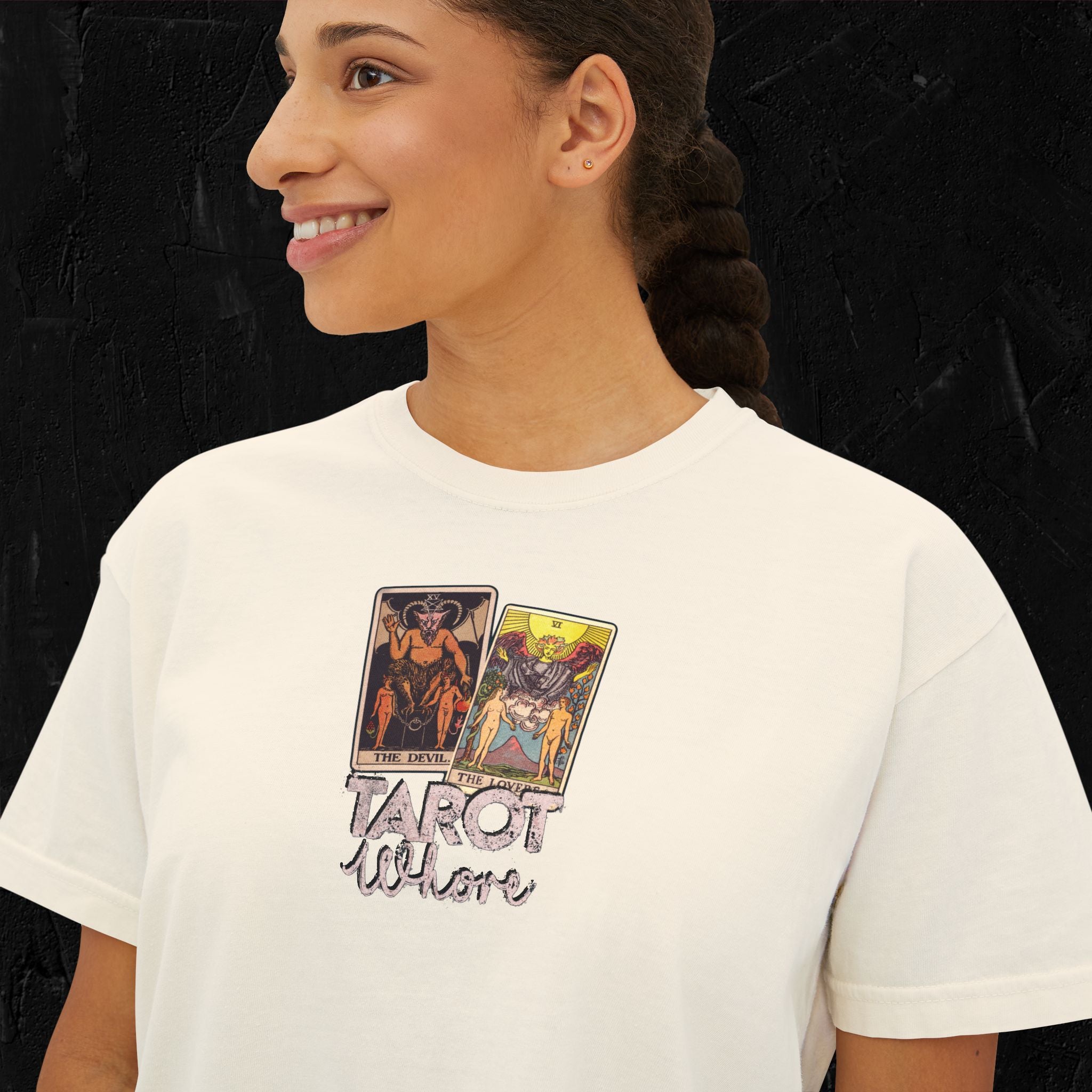 Tarot Whore Boxy Tee