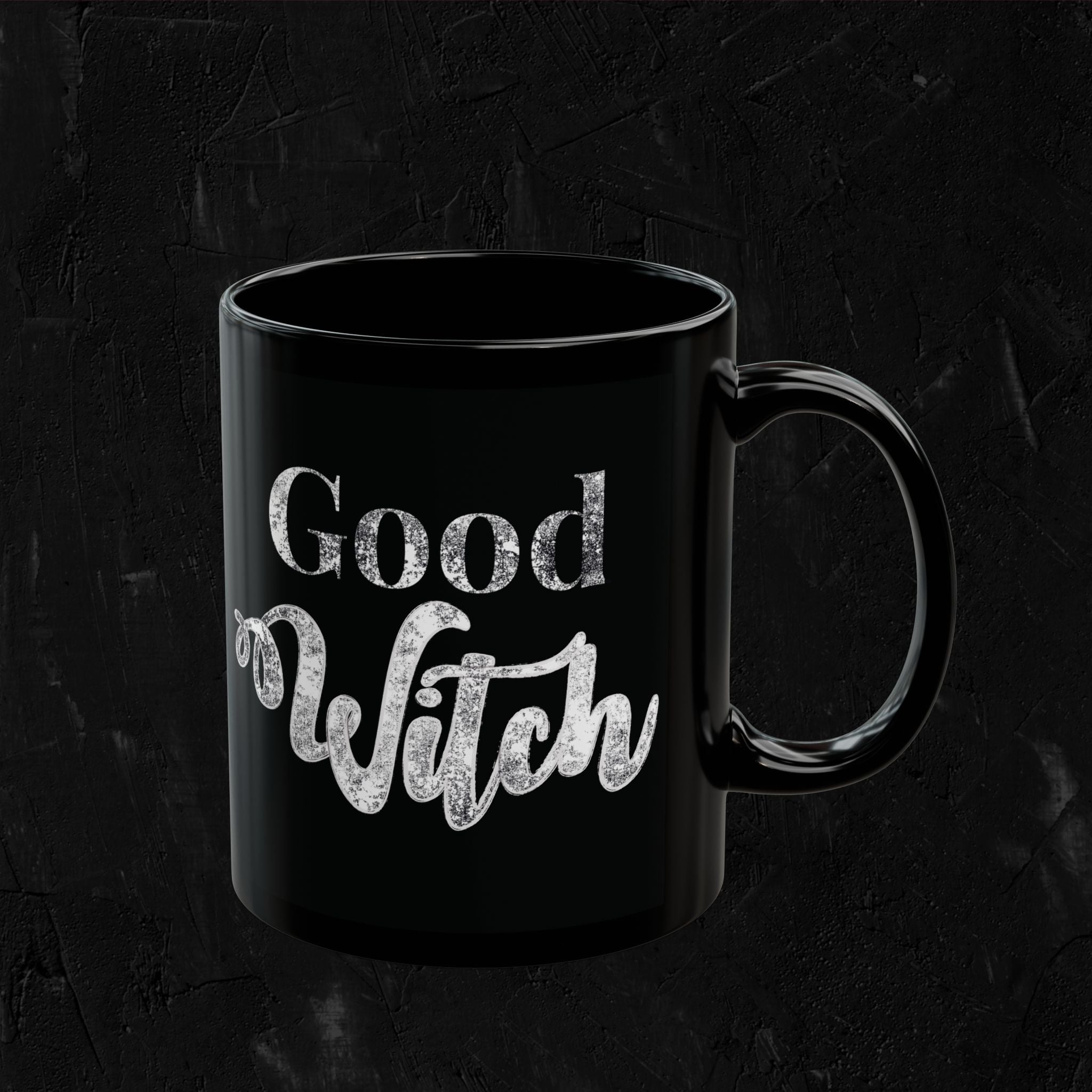 Good Witch Black Coffee Mug
