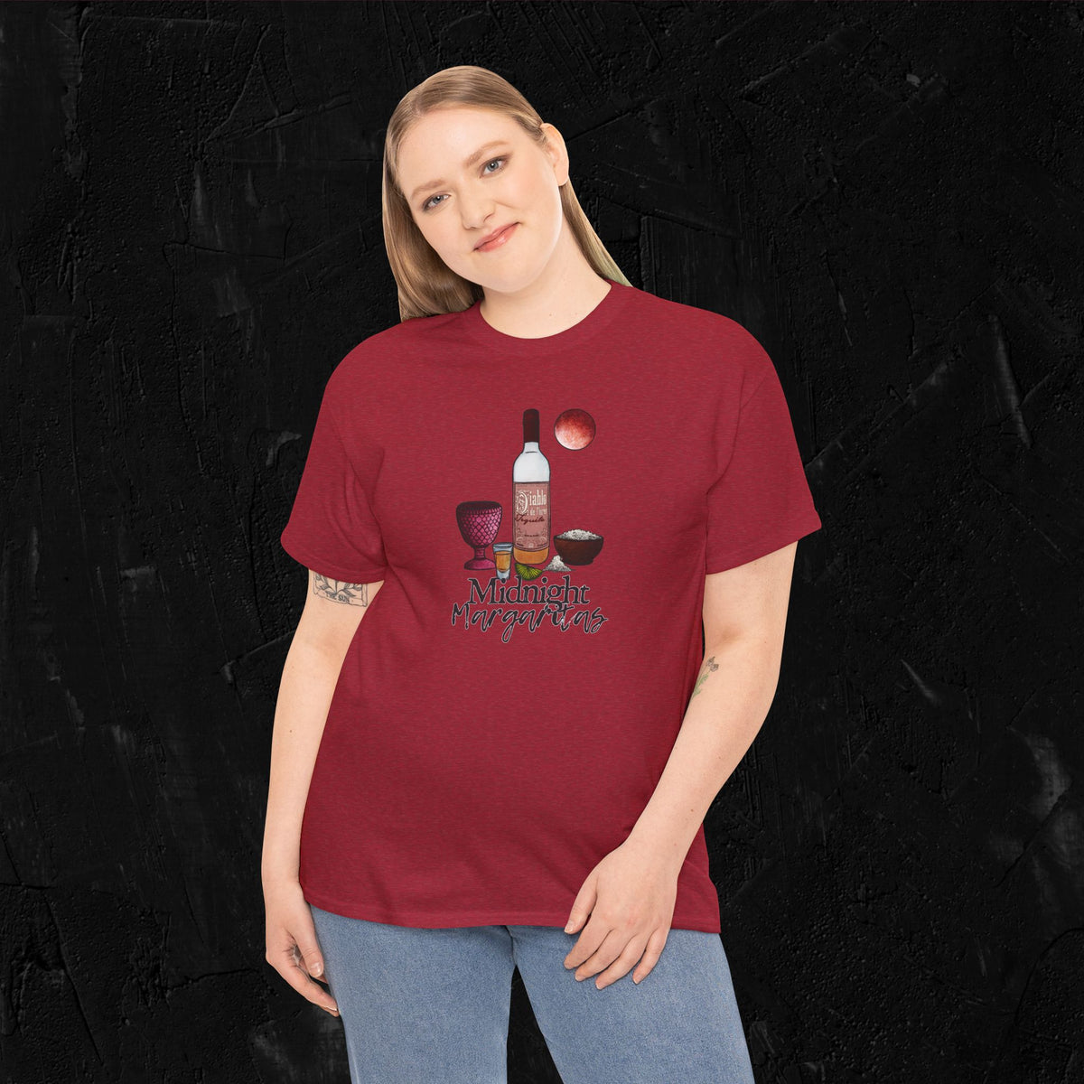 Midnight Margaritas-Unisex Heavy Cotton Tee