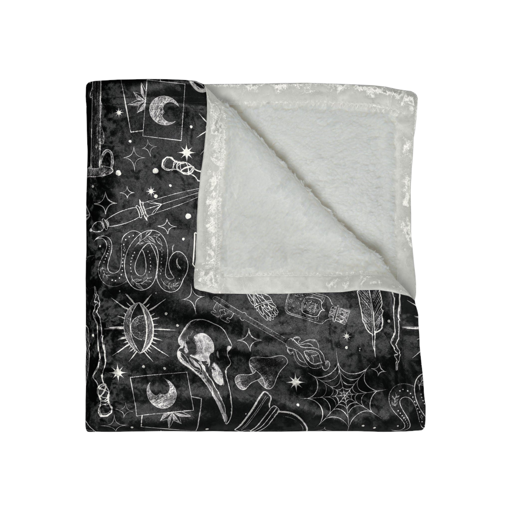 Relics & Runes Crushed Velvet Blanket