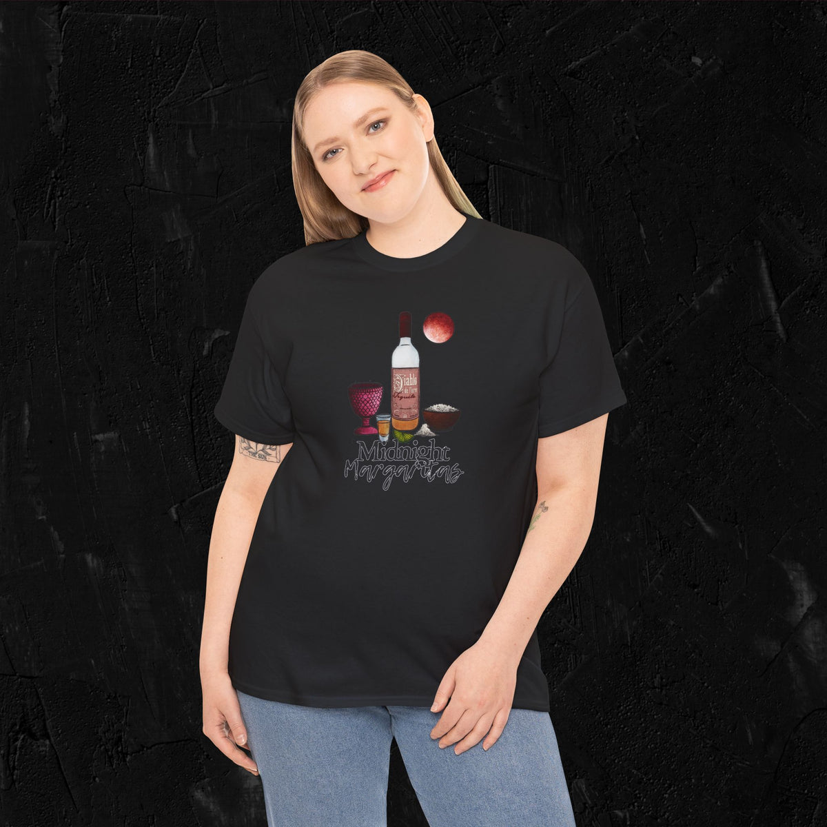 Midnight Margaritas-Unisex Heavy Cotton Tee