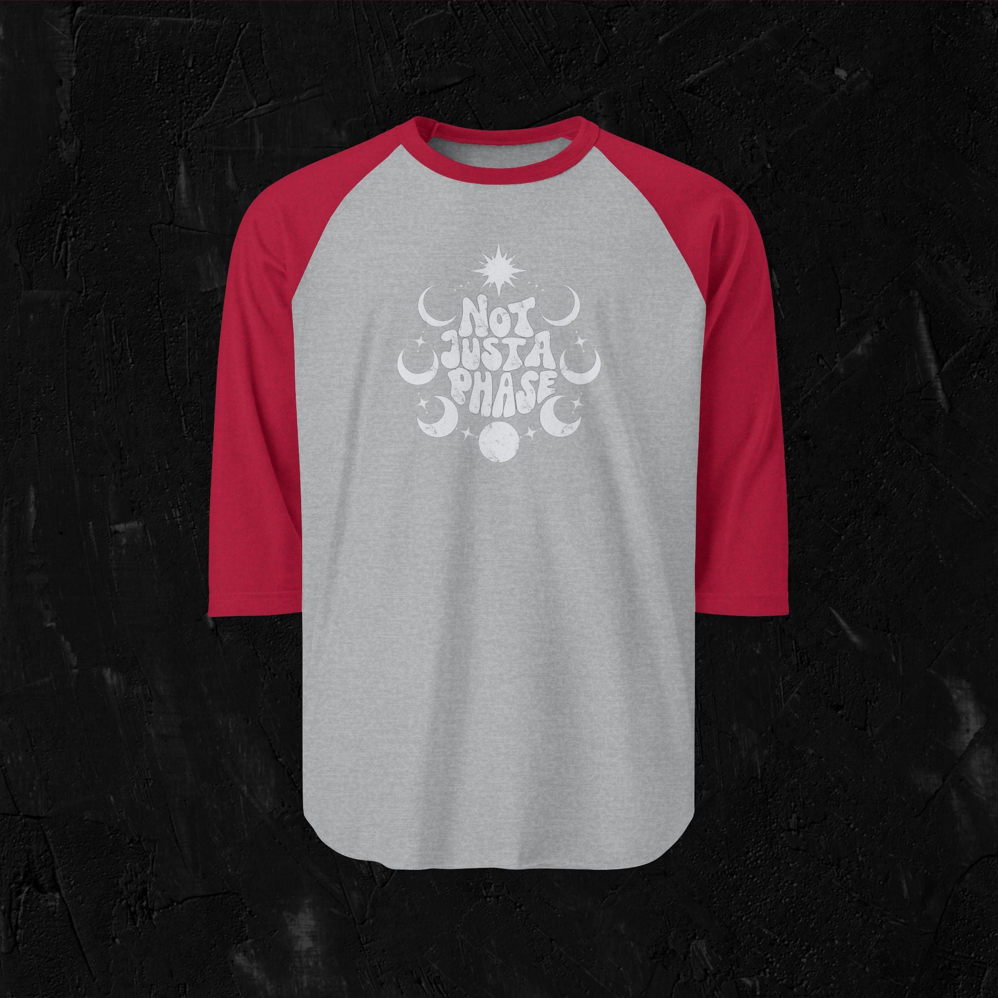 Unisex Three-Quarter Sleeve Raglan Shirt
